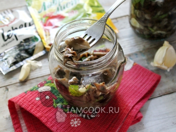 Засолка опят на зиму горячим способом в банках, рецепт с фото