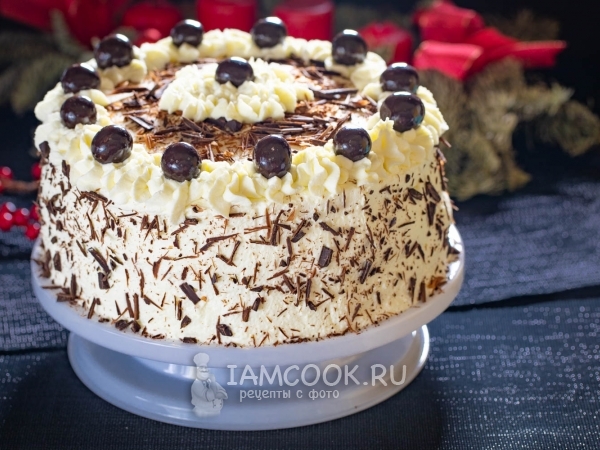 Шварцвальдский вишневый торт, рецепт с фото