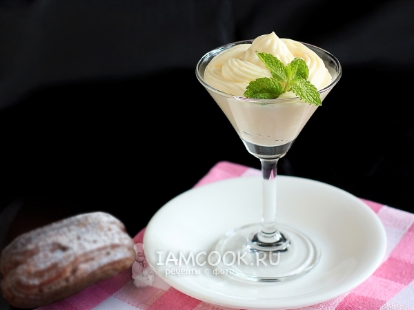 Крем «Пломбир» для эклеров, рецепт с фото