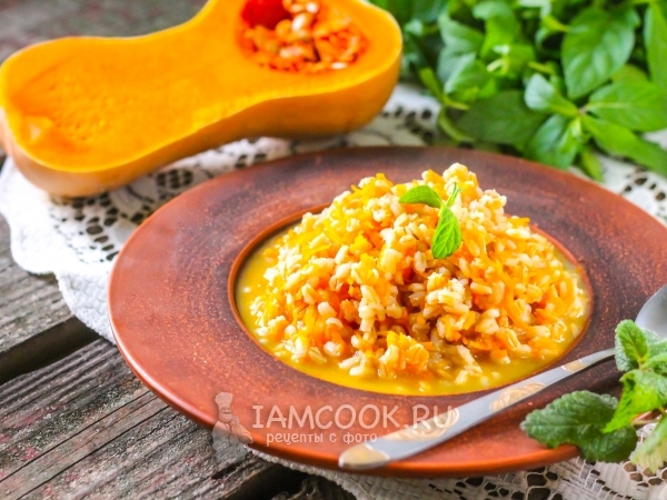 Перловая каша с тыквой в мультиварке, рецепт с фото