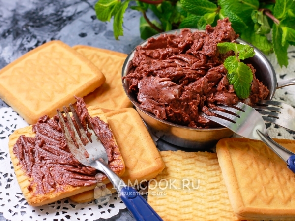 Шоколадное масло, рецепт с фото