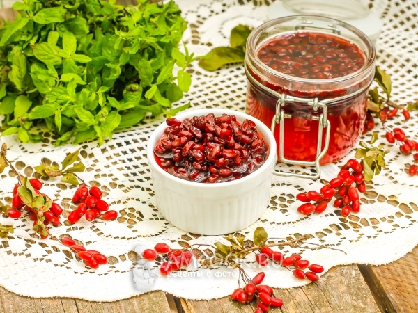 Варенье из барбариса на зиму, рецепт с фото