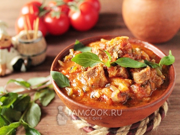 Чашушули по-грузински (из говядины), рецепт с фото