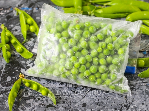 Заморозка зеленого горошка на зиму, рецепт с фото