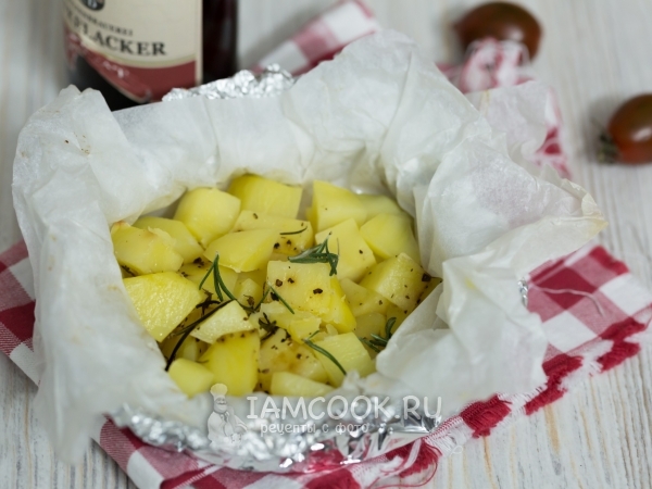 Картофель в пиве в духовке, рецепт с фото