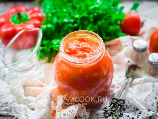 Лечо с луком, морковью и помидорами, рецепт с фото