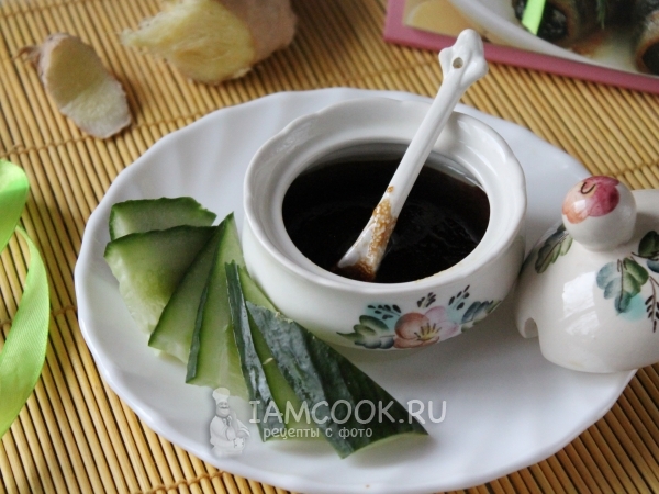 Японский соус к рыбе, рецепт с фото