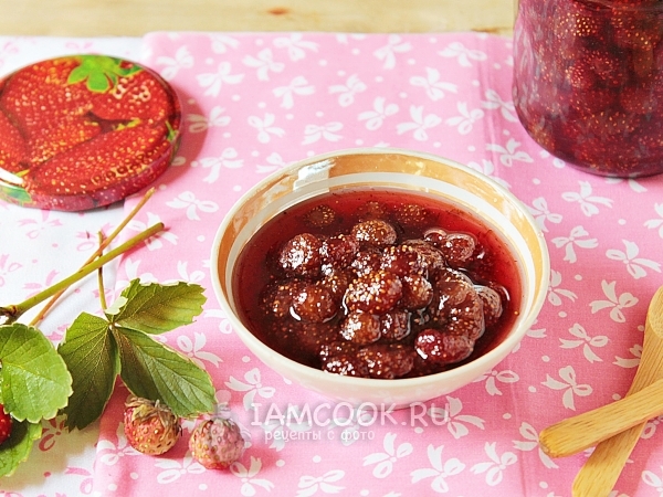 Варенье из лесной клубники, рецепт с фото
