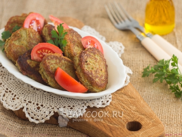 Вегетарианские чечевичные котлеты, рецепт с фото