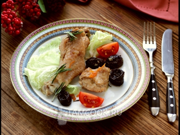 Индейка с черносливом в мультиварке, рецепт с фото