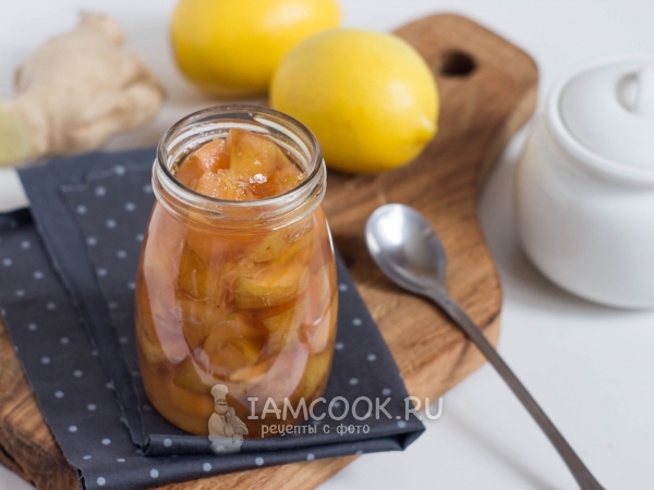 Варенье из айвы с имбирем, рецепт с фото