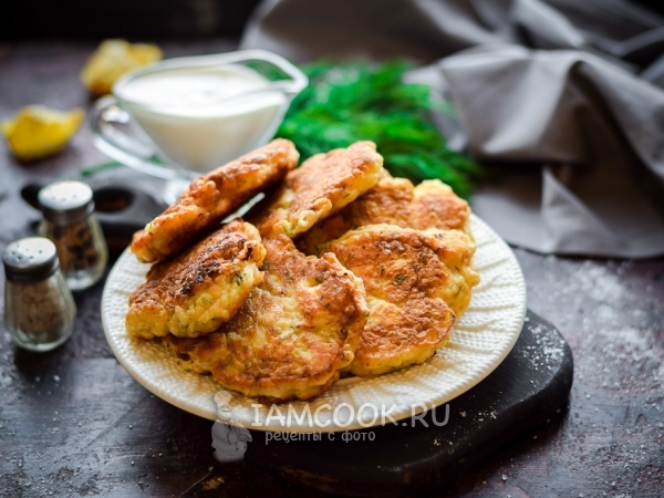 Рубленные оладьи из индейки, рецепт с фото