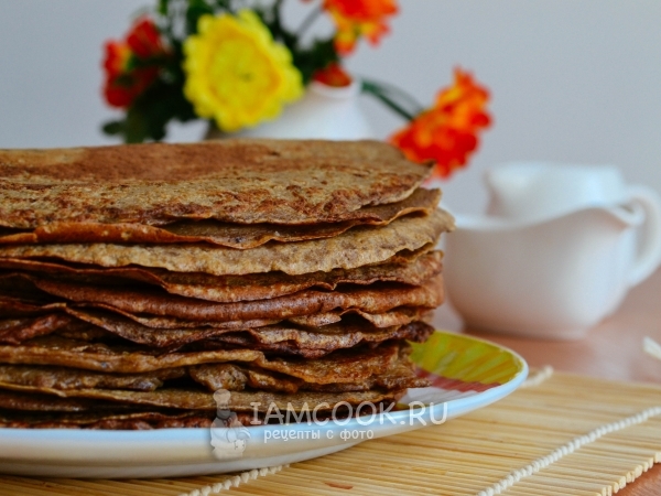 Блины из говяжьей печени, рецепт с фото