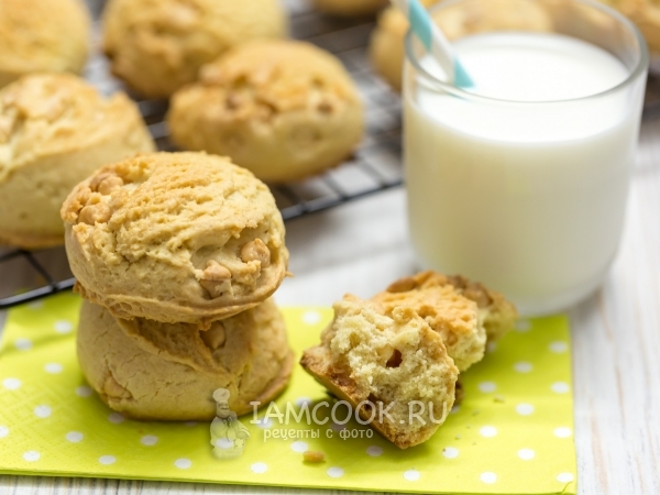 Простое печенье к чаю в духовке, рецепт с фото