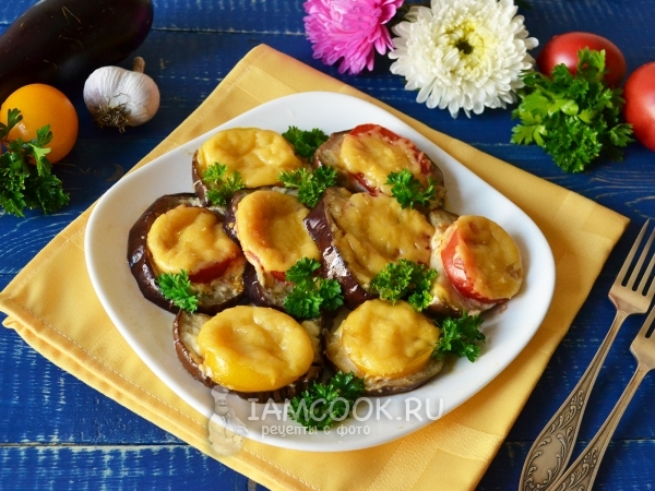 Ленивый «Тещин язык» из баклажанов в духовке, рецепт с фото