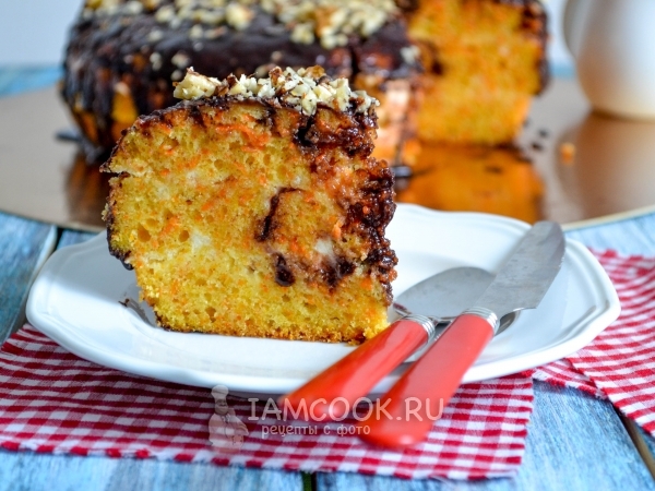 Морковный торт в мультиварке, рецепт с фото