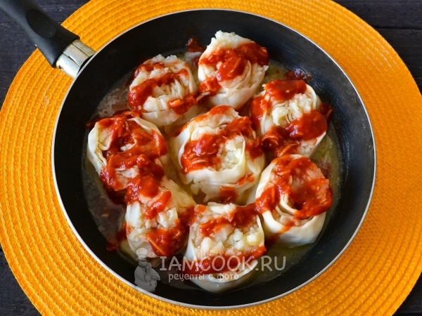 Постные ленивые пельмени, рецепт с фото