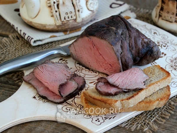 Говядина в мультиварке при 60 градусах, рецепт с фото