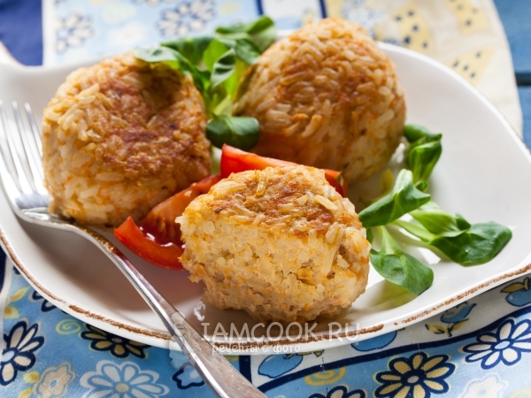 Рыбные ежики, рецепт с фото