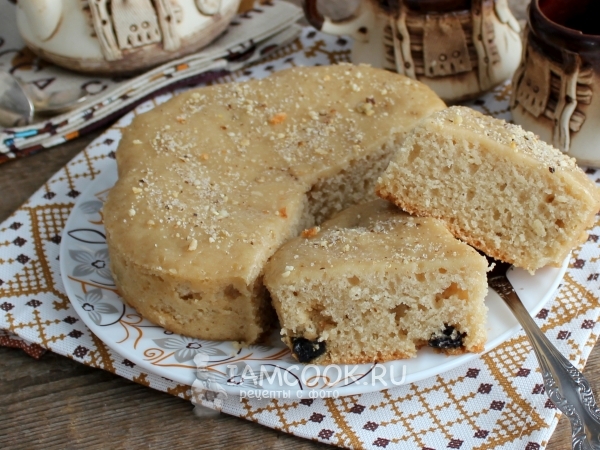 Постный кекс в мультиварке, рецепт с фото