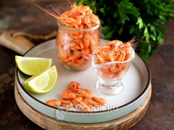 Вареные черноморские рачки, рецепт с фото