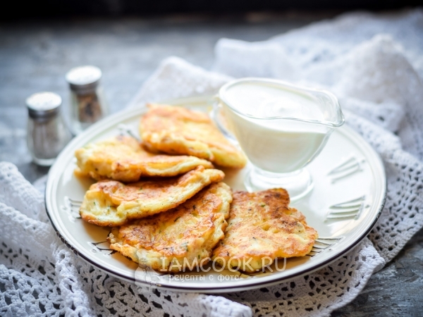 Оладьи из куриной грудки с майонезом, рецепт с фото