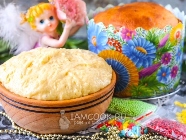 Тесто для пасхи в хлебопечке, рецепт с фото