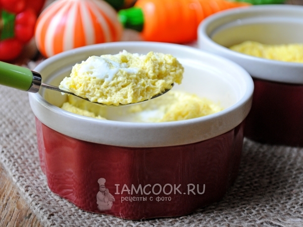 Паровой омлет для ребенка, рецепт с фото