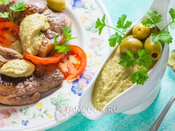 Соус из авокадо с тунцом, рецепт с фото