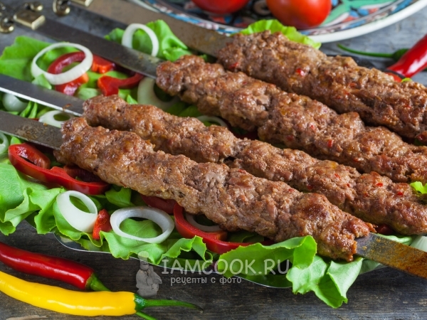 Адана-кебаб, рецепт с фото