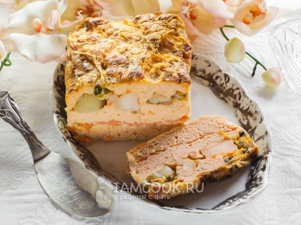 Суфле с морепродуктами, рецепт с фото