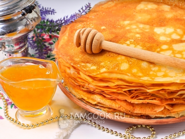 Бабушкины блины на молоке, рецепт с фото