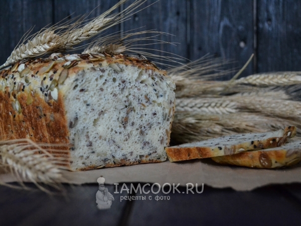 Зерновой хлеб, рецепт с фото