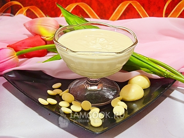 Темперирование белого шоколада, рецепт с фото