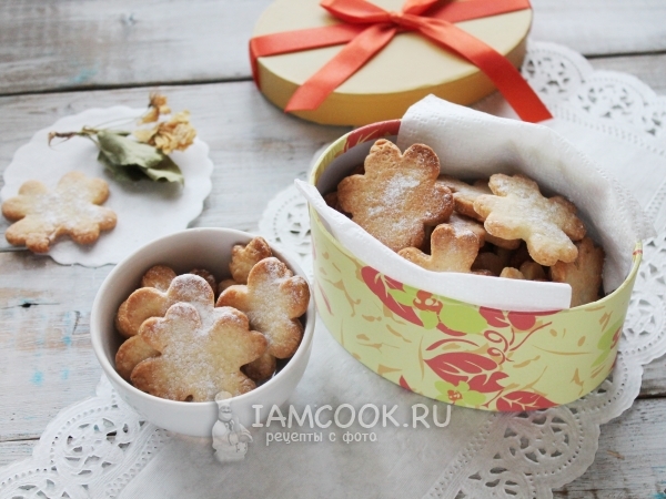 Детское печенье без молока, рецепт с фото