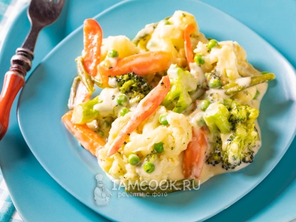 Фрикасе из овощей, рецепт с фото