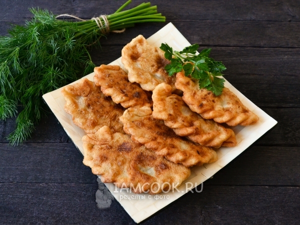 Хуушуур (хушур), рецепт с фото