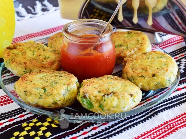 Яичные котлеты, рецепт с фото