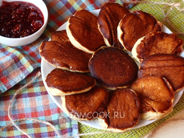 Панкейки на сметане, рецепт с фото