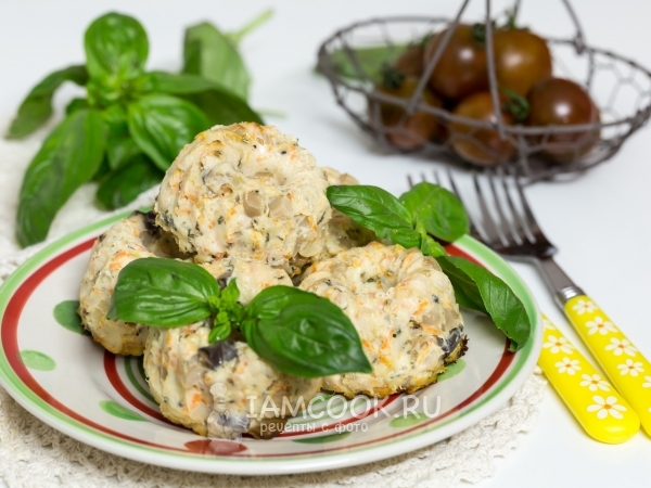 Диетические куриные маффины, рецепт с фото