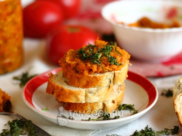 Кабачковая икра без томатной пасты, рецепт с фото