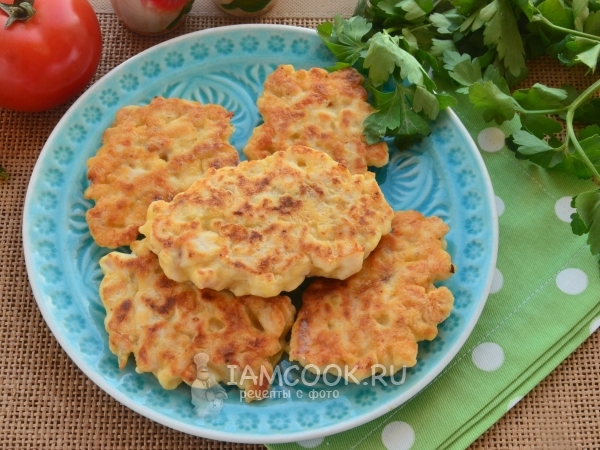 Оладьи из куриной грудки с крахмалом, рецепт с фото