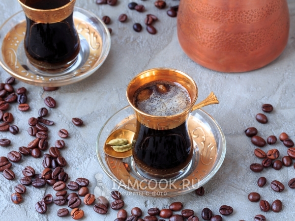 Кофе с кардамоном, рецепт с фото