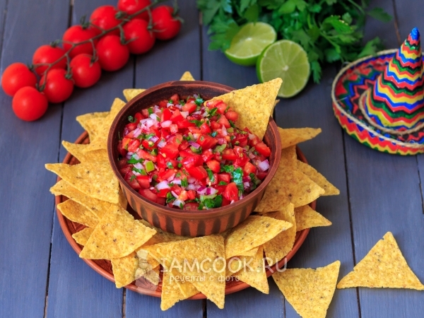 Соус «Пико-де-гальо» (Пико-де-гайо), рецепт с фото
