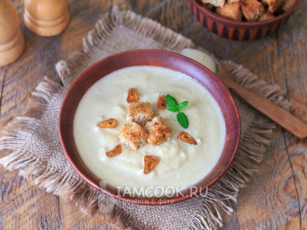 Крем-суп из корневого сельдерея (классический рецепт), рецепт с фото