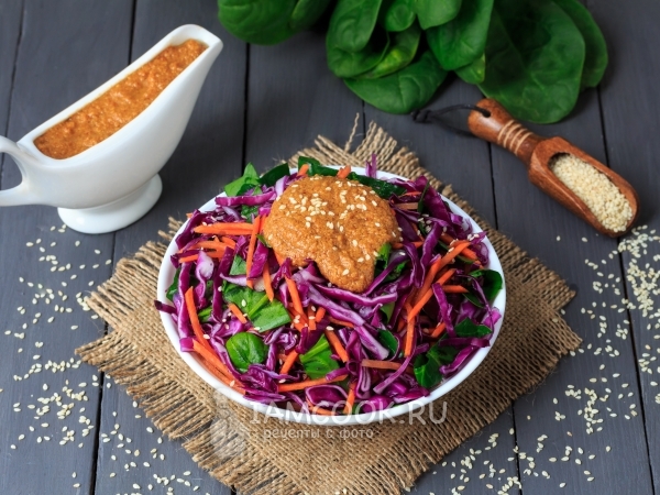 Кунжутный соус, рецепт с фото