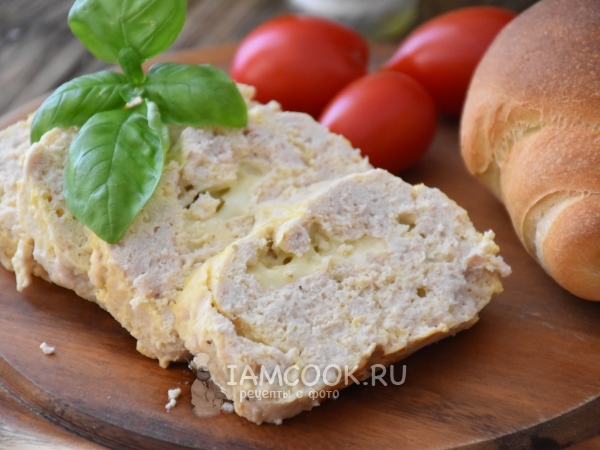 Мясной рулет из фарша индейки с сыром, рецепт с фото