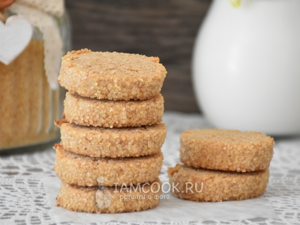 Печенье из полбяной муки, рецепт с фото