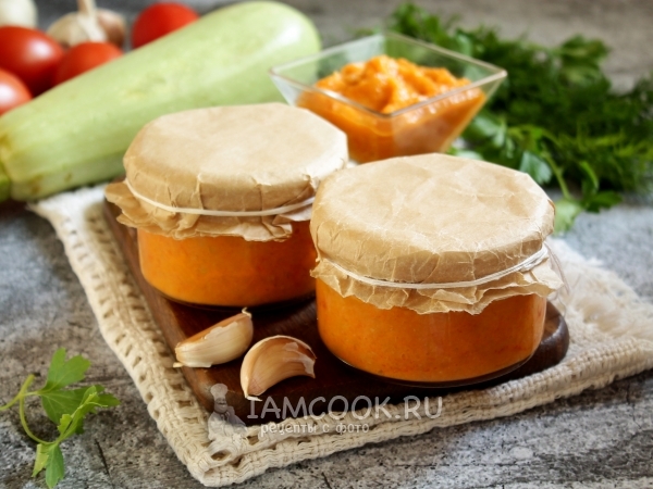 Кабачковая икра на сковороде, рецепт с фото