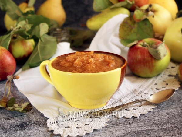 Фреш из яблок и груш, рецепт с фото